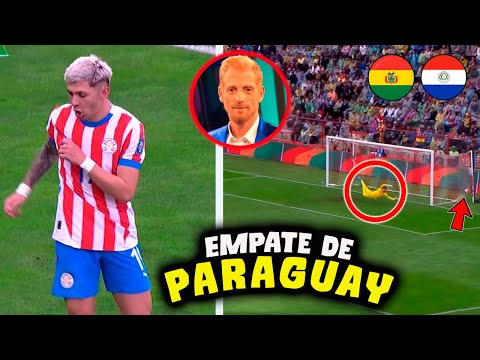 ASI REACCIONA PRENSA SUDAMERICANA a EMPATE BOLIVIA vs PARAGUAY en ELIMINATORIAS