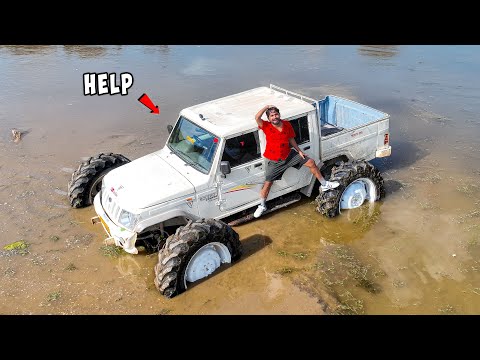 Extreme Off-roading With Tractor Tyres...Failed ! लाखों का नुकसान हो गया 😭 - Part 2