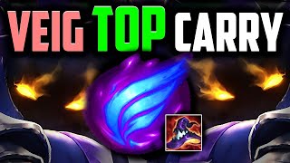 VEIGAR TOP CHEESE (MAGE TOP META IS INEVITABLE) Final Video Coming Soon 🙏