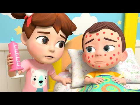 Baby Got Sick!🤒 | BooBoo Song | Lalafun Nursery Rhymes & Kids Songs