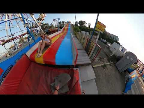 Luna Park Nessebar Slalom left Slide