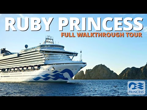 Ruby Princess | Full Ship Walkthrough Tour & Review | 4K