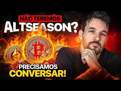 ALTSEASON NÃO VAI MAIS ACONTECER? O QUE FAZER AGORA?