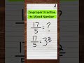 Dividing Whole Numbers and Fractions