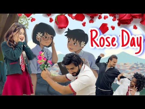 VALENTINES DAY SPECIAL ❤️|| Rose day 🥀|| Episode -1 || school love story ||  romantic 💕