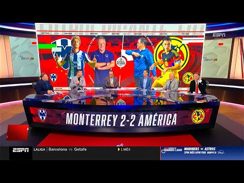¡RAYADOS 2-2 AMÉRICA! Empate Espectacular de las Águilas, Maximan es una Locura, No lo Pueden Parar