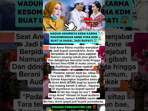 WADUH AKHIRNYA KENA KARMA JUGA LEE SABAR YA KANG 🙏🙏🙏🙏🙏 #kangdedymulyadi #masukberanda #kdmsociety