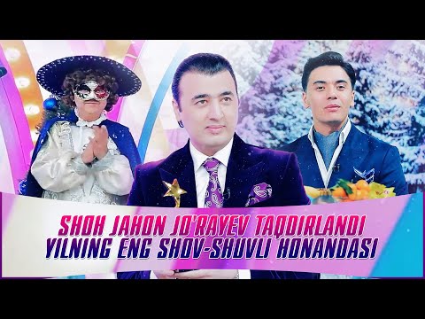 Shohjahon Jo'rayev taqdirlandi | Yilning eng shov-shuvli honandasi