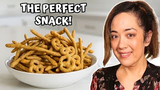 Just 2-Ingredients Makes the Perfect Crunchy Snack!