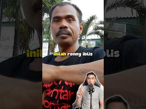 INILAH RONNY IBLIS SEORANG PREMAN YANG SANGAT DITAKUTI DIJAKARTA, LIMBAD AJA DITANTANG