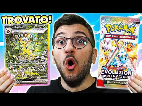 APRO EVOLUZIONI PRISMATICHE e TROVO una CARTA POKEMON RARISSIMA!