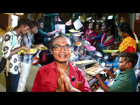 குளத்தங்கரை அகிலா அக்கா Tiffen கடை Akila tiffin center - Chennai street food