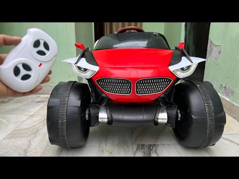 RC Futuristic Car Unboxing & Testing | 4WD 2.4Ghz Remote Control Ride on Car | Shamshad Maker 🔥🔥