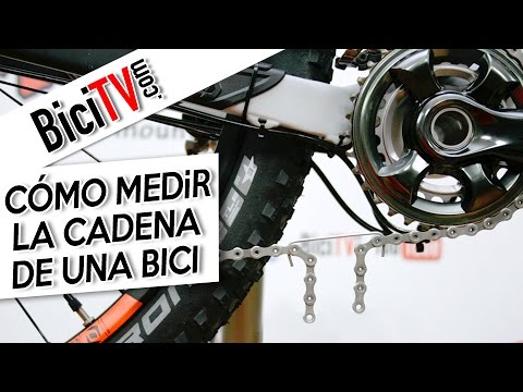 Cómo medir la longitud y colocar la cadena de una bicicleta