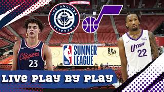 Los Angeles Clippers vs Utah Jazz | Summer League | Live Stream & Play By Play