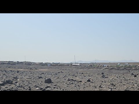 Exiting Turkana Desert Lake