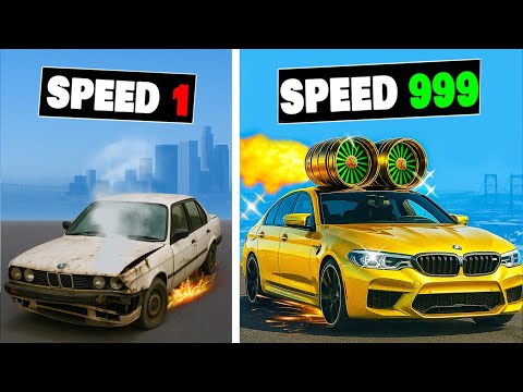 Upgrading from Slowest to Fastest BMW in GTA 5!
