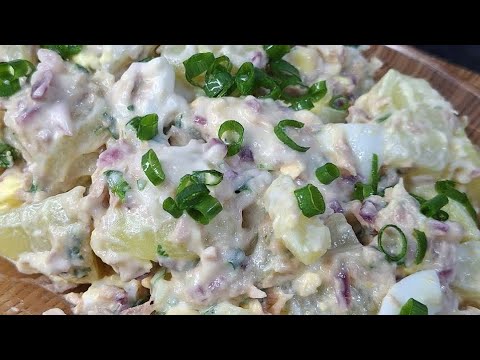S🔥LADA DE BATATA COM ATUM CREMOSA SIMPLES ECONÔMICA E MUITO DELICIOSA