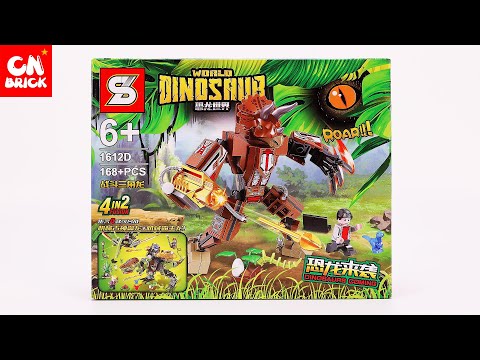 Lego Dinosaurs Jurassic world Sy1612d Unoffical Lego