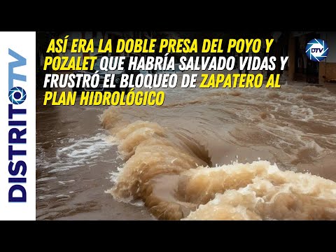 Así era la doble presa que habría salvado vidas y frustró el bloqueo de Zapatero al Plan Hidrológico