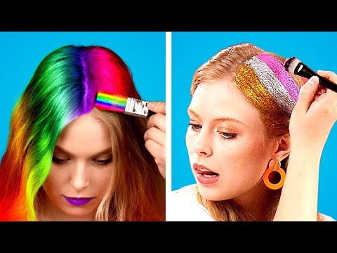 Long Vs Short Hair | BEST HAIR HACKS & TIPS | TikTok Tricks For Girl Problems by Crafty Panda School