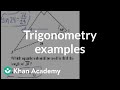 Trigonometric Functions and Triangle Properties