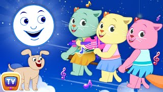 The Hey Diddle Diddle Nursery Rhyme with Three Adorable Kittens! ChuChuTV Classics Songs for Infants