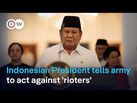 YouTube video thumbnail: How Did Prabowo Handle The Protests and How Does It Impact Indonesia's Democracy?