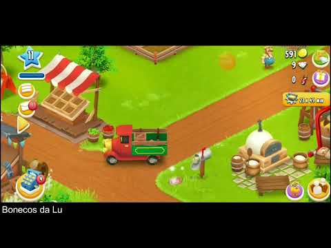 HAY DAY - Muitos animais na Fazenda: galinhas, vascas e porquinhos (parte 5)