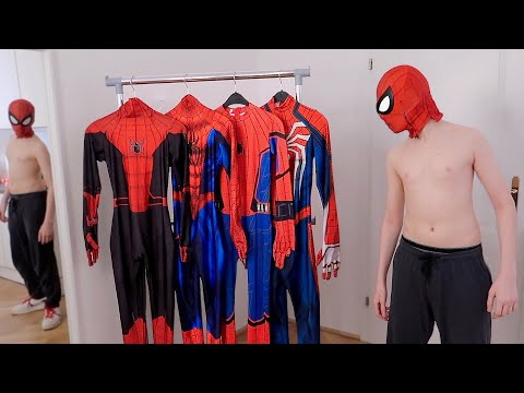 SPIDER-MAN Wardrobe Problems In Real Life! (Episode 1)