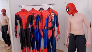 SPIDER-MAN Wardrobe Problems In Real Life! (Episode 1)
