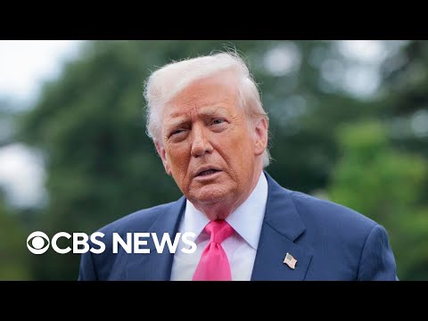YouTube video thumbnail: Trump Meeting With Qatar Prime Minister Over Gaza Ceasefire Negotiations