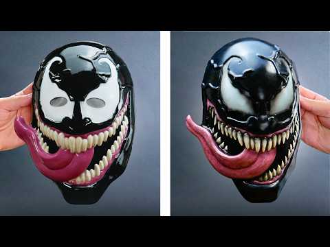 Repainting Cheap Halloween Masks - Part 5