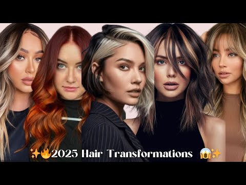 2025 Spring Summer Hair Color Trends for Women #haircolortransformation