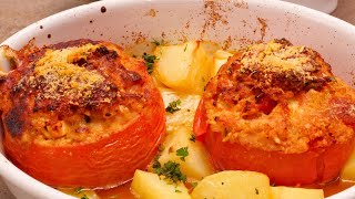 POMODORI RIPIENI DI RISO E VERDURE