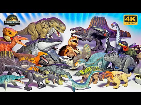 GIGANTIC Jurassic World Rebirth Toys Review! Mega T-Rex, Distortus Rex, Mosasaurus, Spinosaurus