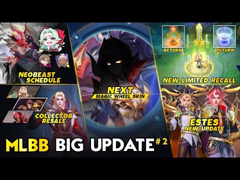 NEW MAGIC WHEEL SKIN | SCHEDULE UPCOMING EVENTS | RESALE ITEMS - Mobile Legends: Bang Bang