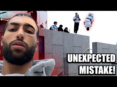 Parkour GONE WRONG on College Campus