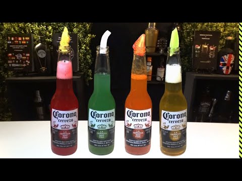 4 Bebidas con CERVEZA CORONA que tienes que probar | Recetas Creativas de Barman in Red