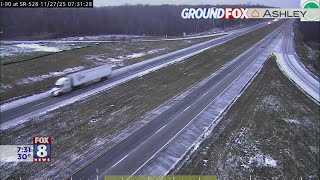 Road conditions Thursday morning