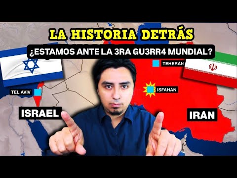 ¿Por qué ISRAEL e IRÁN se odian? ¿Se viene la 3ra GUER®️🅰️ MUNDIAL?