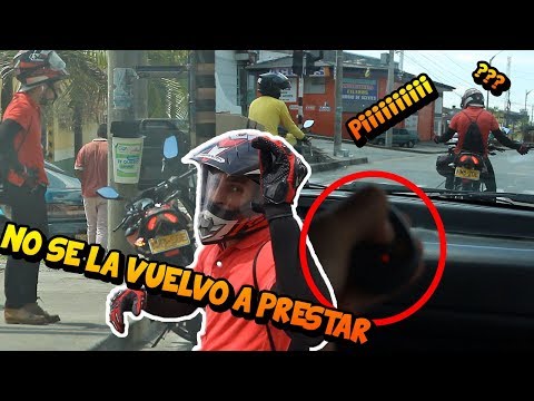 BROMA CON MOTO QUE PITA SOLA *Se enoja* - TATTOXTREME