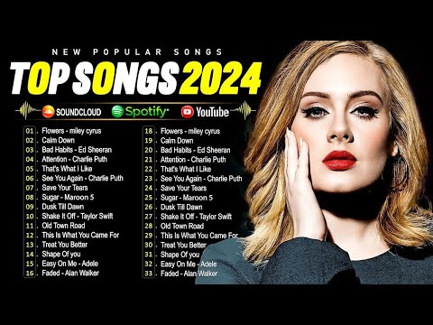 Música Pop En Inglés 2025 ✨ Ed Sheeran, Bruno Mars, Dua Lipa, Adele, Maroon 5, Rihanna, The Weeknd