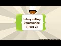 Interpreting Remainders in Real-World Problems