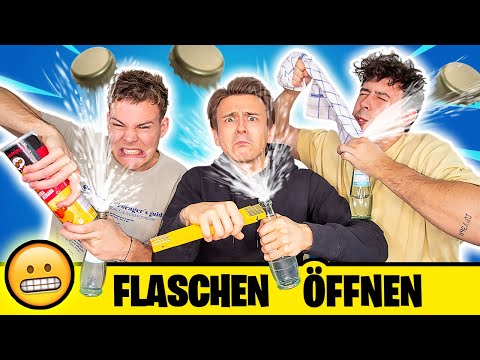 FLASCHEN ÖFFNEN!! ✊🍾mit Joey's Jungle & CrispyRob