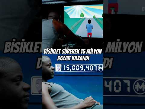 Bisiklet Sürerek 15 Milyon Dolar Kazandı 🚴🏿#shorts #viralshorts