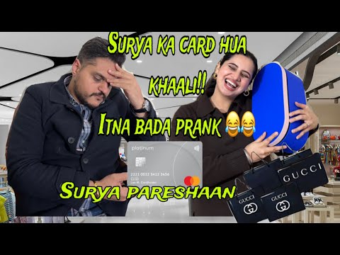 Surya ke Saath Itna Sahi Prank- Kritleen & Surya- Sidhu Vlogs- Punjabi Vlogs