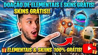 DOANDO OS NOVOS ELEMENTAL DO FORTNITE NÍVEL 5! AO VIVO🔴