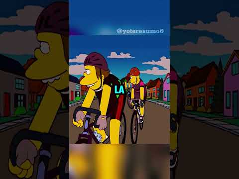 La nueva bici de Bart #lossimpson #shorts