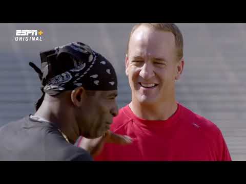 Deion Sanders schools Peyton Manning on being a two-way player